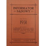 Kazimierz Rudzisz, Court Directory for 1931 [1931]