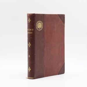 Józef Raciborski [ed.], Łódź Yearbook Dedicated to the History of Łódź and the Surrounding Area. Vol. III [1933]