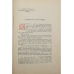 Józef Raciborski [ed.], Łódź Yearbook Dedicated to the History of Łódź and the Surrounding Area. Vol. III [1933]