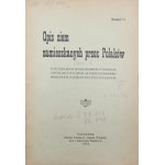 Aleksander Czechowski, A Description of the Lands Inhabited by Poles: From a Geographical, Ethnographic, Historical, Artistic, Industrial, Commercial, and Statistical Perspective [1903–1904]
