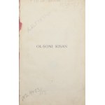 Wacław Sieroszewski, Ol-Soni Kisań. Novel [1906]