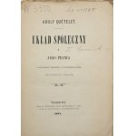 Adolphe Quételet, *The Social Order and Its Laws* [1874]