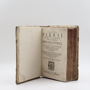 Valeriano Pierio, Hieroglyphica sive de sacris Aegyptiorum aliarumque gentium literis [1614]