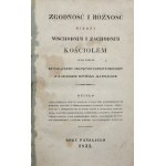 Schitt Józef Herman, Zgodność i Różność Między Wschodnim i Zachodnim Kościołem [1831]