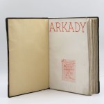 Filipowiczowa Wanda (red.), Arkady. Rok IV. Nr 1-12. Kompletny rocznik [1938]