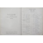 Filipowiczowa Wanda (red.), Arkady. Rok IV. Nr 1-12. Kompletny rocznik [1938]