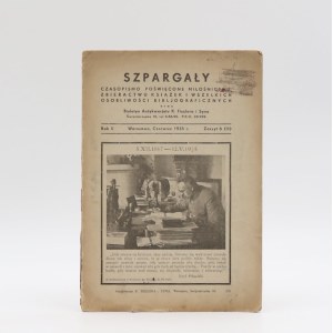Szpargały. A magazine dedicated to book appreciation and collecting. Volume II [1935]