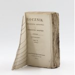 Krakovská vedecká spoločnosť, Ročenka Spoločnosti pre vedu spojenej s Krakovskou univerzitou. Zväzok VII [1822]