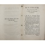 Krakovská vedecká spoločnosť, Ročenka Spoločnosti pre vedu spojenej s Krakovskou univerzitou. Zväzok VII [1822]