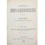 Józef Korzeniowski, The Works of Józef Korzeniowski. Vol. VIII [1872]
