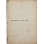 Marceli Antoni Turkawski, Erinnerungen an Czarnohora [1880]