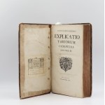 Socinus Faustus; Crellius Johannes, Výklad rôznych miest Svätého Písma; Odpoveď na dielo Hugona Grotiusa s názvom De satisfactione Christi [...] [Bibliotheca Fratrum Polonorum] [cca 1665–1668]
