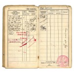 Tutak Stefan Władysław, Książka legitymacyjna (indeks) Szkoły Politechnicznej we Lwowie [1919]