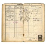 Tutak Stefan Władysław, Książka legitymacyjna (indeks) Szkoły Politechnicznej we Lwowie [1919]