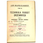 SZYDELSKI—TECHNIQUES OF WOODWORKING, 1926