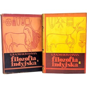 RADHAKRISHNAN – INDICKÁ FILOZOFIA, zväzky 1–2 (komplet), vyd. 1958–1960