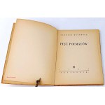 RÓŻEWICZ – FÜNF GEDICHTE, 1. Auflage
