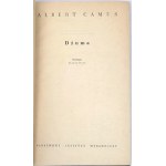 ALBERT CAMUS - DŻUMA wyd.1