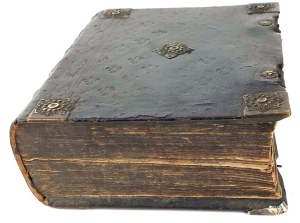 DAMBROWSKI- KAZANIA ALBO WYKŁADY PORZĄDNE, KAZANIA POKUTNE wyd. 1772r. skóra na desce