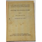 POLISH POLITICAL HISTORY, VOL. 1–2. Kraków, 1920–23