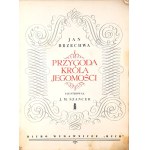 BRZECHWA - THE ADVENTURES OF KING JEGOMOŚĆ, 1st ed., illustrated by Szancer