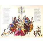 BRZECHWA - THE ADVENTURES OF KING JEGOMOŚĆ, 1st ed., illustrated by Szancer