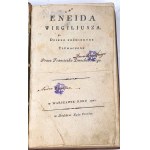 ENEIDA WIRGILIUSZA. Wyd.1, 1809 skóra