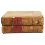 KOSIŃSKI—POLISH CITIES, VILLAGES, AND CASTLES, Volumes I–IV [complete set] Vilnius, 1851 BINDING