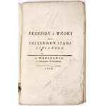 PREDPISY A VZORY PRE MATRIKÁROV 1808