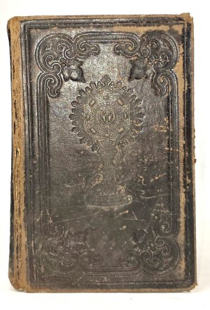 DUNIN - KSIĄŻKA DO NABOŻEŃSTWA 1864 skóra z epoki