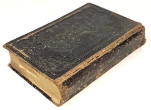 DUNIN - KSIĄŻKA DO NABOŻEŃSTWA 1864 skóra z epoki