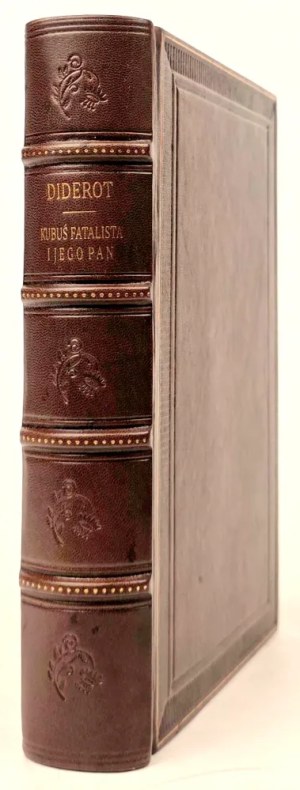DIDEROT- KUBUŚ FATALISTA I JEGO PAN. Pierwsze polskie wydanie, 1915