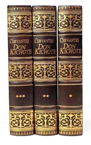CERVANTES- DON KISZOT Z MANSZY t. I-VI [komplet w 3 wol.] il. GUSTAVE DORE