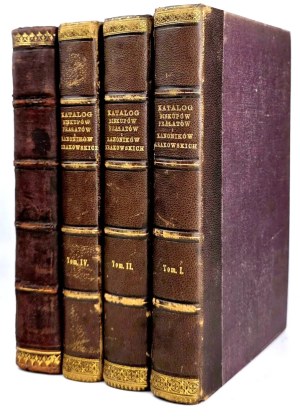 ŁĘTOWSKI- KATALOG BISKUPÓW, PRAŁATÓW I KANONIKÓW KRAKOWSKICH T. I-IV [komplet w 4 wol.]
