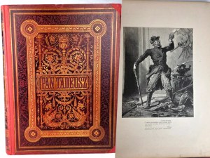 MICKIEWICZ- PAN TADEUSZ wyd.1882 z illustracjami Andriollego