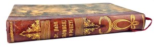HAHN - JULIUSZ SŁOWACKI W POEZJI POLSKIEJ (ANTOLOGIA POETYCKA). Oprawa „Henryk Badurski, introligator w Rzeszowie”.