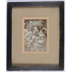 [Count Zdzisław Tarnowski] Photograph of the image of Our Lady of Dzików with a dedication to Count Zdzisław Tarnowski. Father Stanisław Markiewicz, Prior of the Dominican Fathers. Dzików, June 24, 1899.