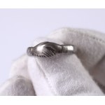 [JANUARY UPRISING] Ring inscribed with "Fraternal Unity of Poland and Lithuania." Unhallowed silver. [1860s]