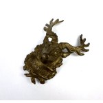 Second Polish Republic - Worochta. Tourist souvenir for a walking stick with a deer