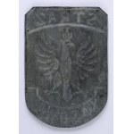 [Second Polish Republic] Forest Guard—an embossed badge featuring a crowned eagle, after 1924