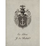 Ex Libris by J. de Ratuld [19th century]