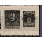 Ignacy ŁOPIEŃSKI (1865–1941) – Count Tomasz Potocki. Count Tomas Potocki. Two versions of the bookplate [1914]