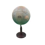Globe showing Poland within the borders of the Second Polish Republic, COLUMBUS VOLKSGLOBUS, compiled by C. Luther, Berlin-Lichterfelde