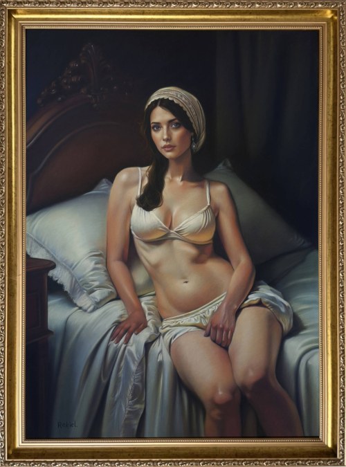 Katarzyna Rekiel, W sypialni, 2025