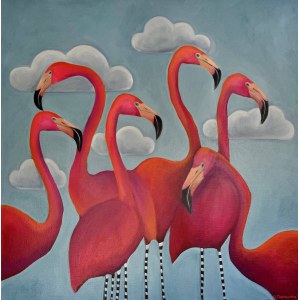 Anita Dąbrowska, Flamingi, 2025