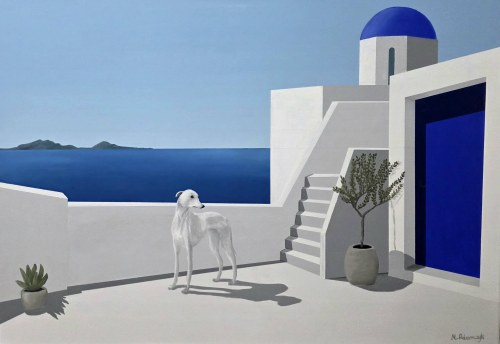Monika Adamczyk, Santorini II, 2026