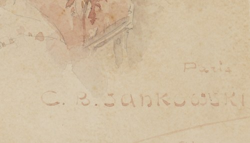Czesław Jankowski (1862 Warszawa - 1941 Sceaux, Francja), 