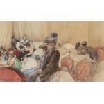 Czesław Jankowski (1862, Warsaw – 1941, Sceaux, France), Dress Rehearsal at the Opéra-Comique (Répétition Générale à l’Opéra Comique), after 1888