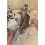 Czesław Jankowski (1862, Warsaw – 1941, Sceaux, France), Dress Rehearsal at the Opéra-Comique (Répétition Générale à l’Opéra Comique), after 1888