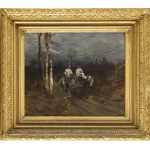 Antoni Piotrowski (1853 Nietulisko Duże k. Kunowa - 1924 Warszawa), Patrol, 1880